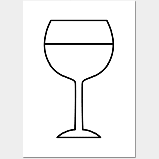 Wine Glass Posters and Art